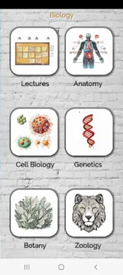 Biology - Lectures android App screenshot 9