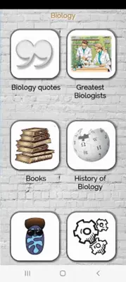 Biology - Lectures android App screenshot 1