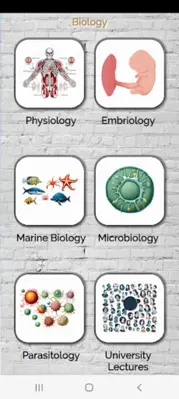 Biology - Lectures android App screenshot 5