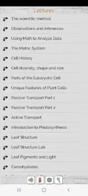 Biology - Lectures android App screenshot 8